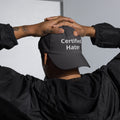 NoCapz Dad Cap – Certified Hater™ – Dark Grey